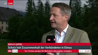 LIVE: Abschluss-Pressekonferenz von Bundeskanzler Olaf Scholz beim G7-Gipfel