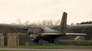 [4K] Airplane Spotting TaktLwG 71 Richthofen I Eurofighter, Lynx & Transall / T&G