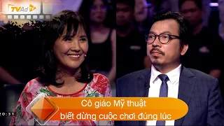 AI LÀ TRIỆU PHÚ MỚI NHẤT 19/12/2023 Cô giáo Mỹ thuật biết dừng cuộc chơi đúng lúc