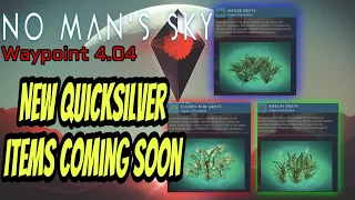 new quicksilver items | no mans sky 2022 | waypoint 4.04