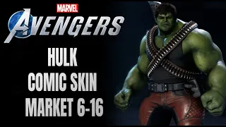 Marvel's Avengers - Marketplace June 16 Hulk Comic Outfit (Bunnies and Bandoliers), Takedowns Sale!