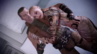 # Mass Effect 2 - Романтическая сцена с Джек.