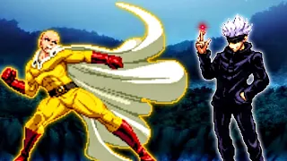 Manga Saitama V2 OP VS Limitless Gojo V2 OP in Jump Force Mugen