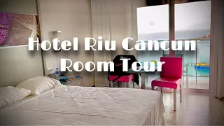 Hotel Riu Cancun Double Room with Sea View Room Tour 2021 #travelvlog #cancun #mexico| MANDISIMO