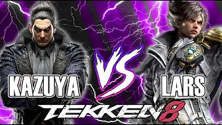 Lars Vs Kazuya | Tekken 8 Closed Network Test Gameplay
