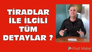 Konservatuvar Tiyatro Yetenek Sınavı için hazırlanan TİRAD' larla ilgili tüm detaylar ?!?