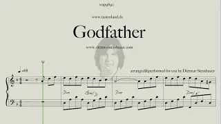 The Godfather  -  Easy Piano