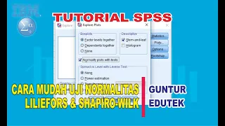 Cara Mudah Uji Normalitas Teknik Liliefors dan Shapiro Wilk dengan SPSS