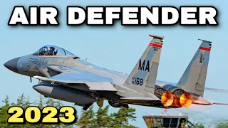 One day at AIR DEFENDER!