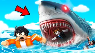 I Became A MEGA Shark In ROBLOX