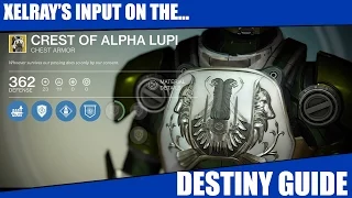 Destiny - Crest of Alpha Lupi (Titan) - Guide and Info. Exotics Episode 22