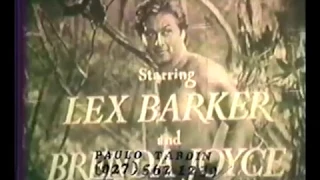 Tarzan e a Montanha Secreta ou A Fonte Mágica 1949 Lex Barker Dublagem Clássica Cinecastro