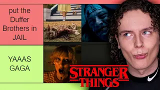 an ultimate ranking of every DEATH IN STRANGER THINGS