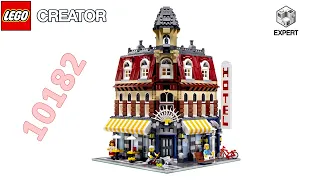 LEGO Creator Expert 10182 Café Corner Modular Building Speed Build Review