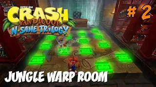 Let's Play Crash Bandicoot 2 N. Sane Trilogy: Part 2 - Completing Warp Room 1