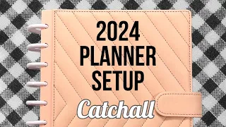 2024 Planner Setup Series! Setting up my Dashboard Happy Planner Catchall