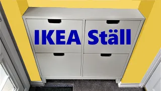 Ikea Stall shoe cabinet assembly