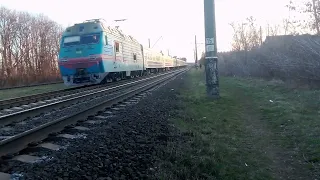 Вперше на каналі ДС3-012 зі швидким поїздом Відень-Ужгород-Київ з ігнор бригадою