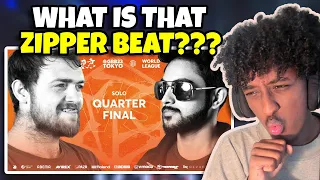 Yolow Reacts | NaPoM 🇺🇸 vs Dilip 🇮🇳 | GRAND BEATBOX BATTLE 2023: WORLD LEAGUE | Solo 1/4 Final