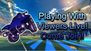 1v1 Tournaments with Viewers! :) 🔴Rocket League Livestream🔴