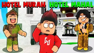 Hotel Murah vs Hotel Mahal! [Brookhaven 🏡RP] (Roblox Malaysia)