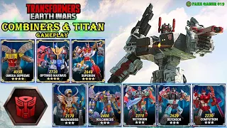 ALL AUTOBOT COMBINERS, GODMASTER & TITAN DESTROY DECEPTICONS - TRANSFORMERS