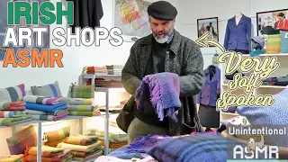 Unintentional ASMR 🇮🇪 Irish Handmade Crafts 🍀 Small Store Owners with Amazing Calm Voices