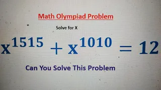 Math Olympiad |Wonderful Exponential Equation| Find value of x | 90% Failed to Solve This Problem |