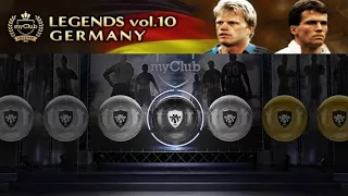 ROLL LEGENDS VOL.10 GERMANY PACK OPENING PES 2018 MOBILE