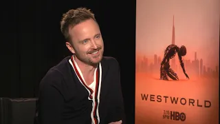 Westworld Season 3: Aaron Paul REACTS to Those Breaking Bad Comparisons & Theories (Full Interview)