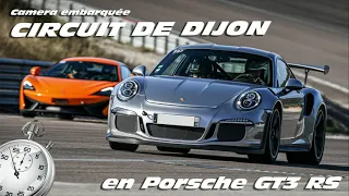 Caméra embarquée au circuit de Dijon Prenois en Porsche GT3 RS - Session 16h30