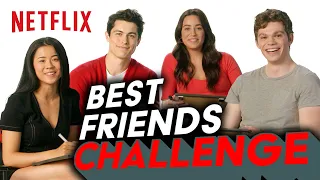 The Half of It Cast Take the Best Friends Challenge | Netflix