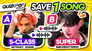 SAVE 1 KPOP SONG A To Z (BOYS EDITION) | QUIZ KPOP GAMES 2023 - KPOP QUIZ TRIVIA