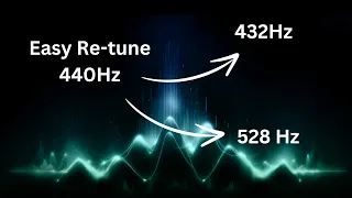 4 Ways To Convert 440 Hz Music to 432 hz or 528 hz