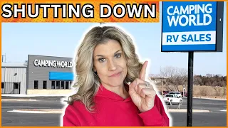 Big Announcement -- Why Camping World And Lazydays RV Are Shutting Down Locations!