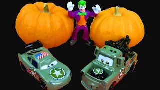 Cars Army Lightning McQueen & Mater HALLOWEEN Costume Party Joker Batman