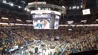 Iowa Women's Basketball Big Ten Tournament Championship Celebration