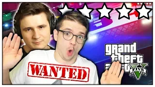 JDE UTÉCT POLICII S 5 HVĚZDAMI?? (GTA V /w Baxtrix)