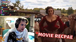 xQc reacts to Spoiled Millionaire Suddenly Wakes up in a 19th Century *BOOBA* |Movie Recap|