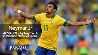 Neymar Jr - All 50 GOLS for Brazil 2010 - 2016