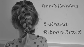 JHD 5-strand ribbon braid