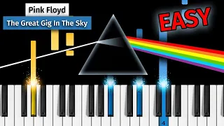 Pink Floyd - The Great Gig In The Sky - EASY Piano Tutorial