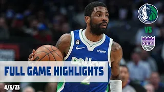 Kyrie Irving (31 points) Highlights vs. Sacramento Kings | April 5, 2023