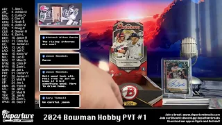 2024 Bowman Release Night -- PYT Hobby Break #1