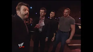 Triple H Files an Restraining Order on Mr Mcmahon (WWF SMACKDOWN 1999)