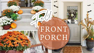 Halloween/Fall Porch Decor 2022 | Fall Decorate with Me! 🍂🎃