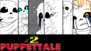 Comics Puppettale | Undertale Глава 1 часть 2 (Озвученный Комикс)🎙️