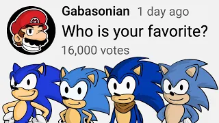 Who’s Your Favorite Sonic?