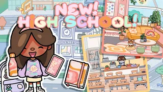 OK STREET HIGHSCHOOL OUT NOW! *NEW* 🌈⭐️||🔊VOICED|| Toca Life Update 🌎