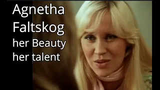 Agnetha Faltskog  - Agnetha plays piano LIVE !  HUGE  Respect for this talented Beauty !